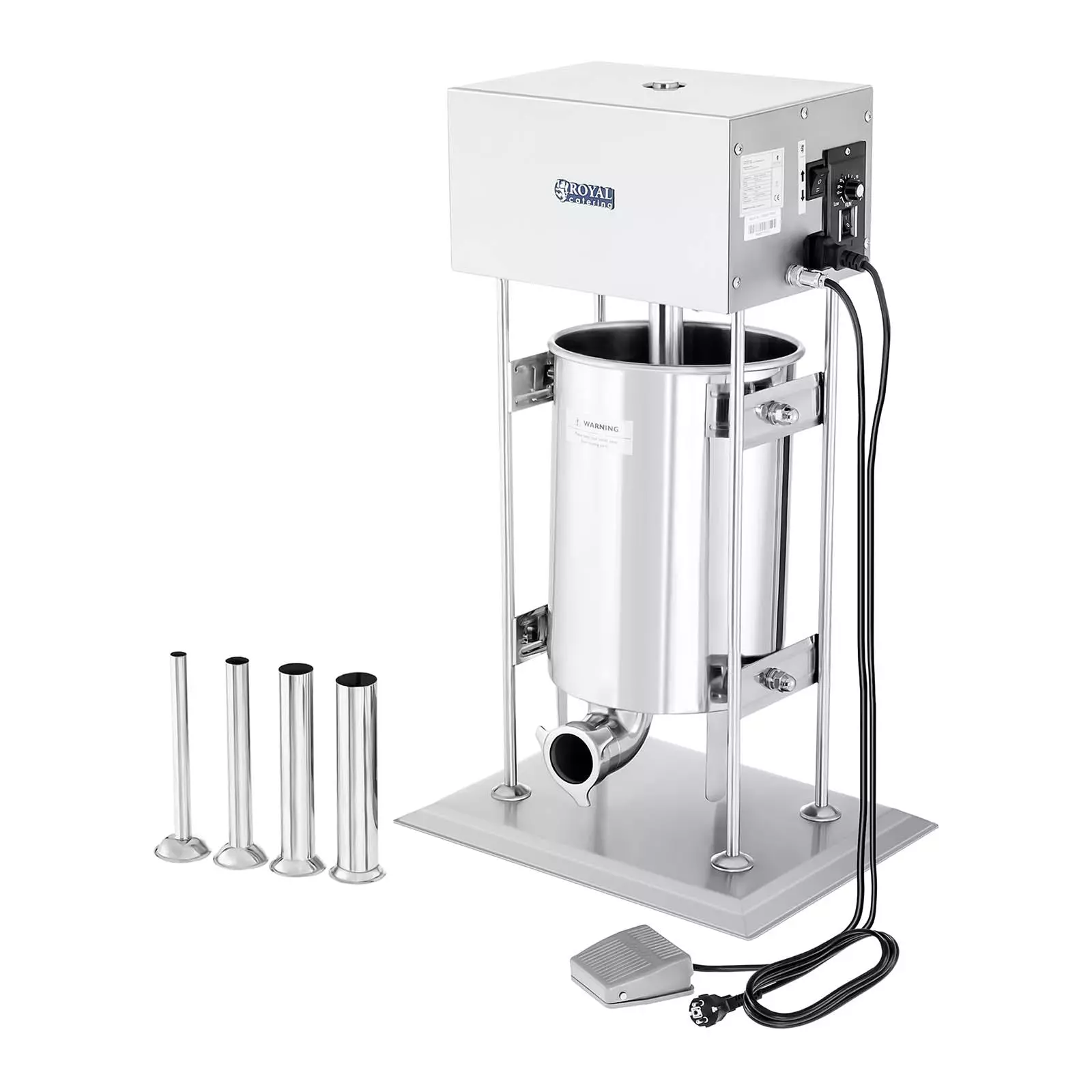 Null Talsa F14s Kolbenfüller Wurstfüller 14 Liter Volledelstahl 2 Null Talsa F14s Kolbenfüller Wurstfüller 14 Liter Volledelstahl – Bild 2