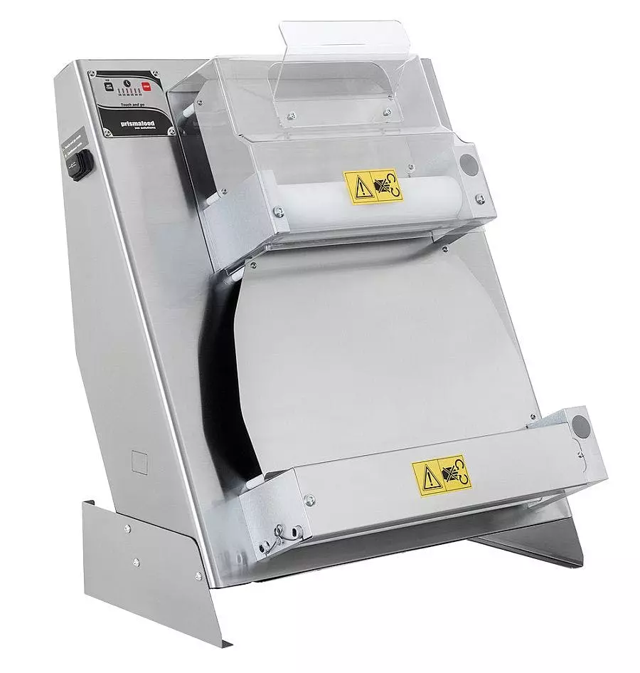 Null Teigausrollmaschine 2 Rollen Mit Sensorsteuerung Für Pizzen Bis 40 Cm 1 Null Teigausrollmaschine 2 Rollen Mit Sensorsteuerung Für Pizzen Bis 40 Cm