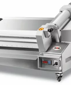 GMG - Teigausrollmaschinen Ø 60cm Für Runde Und Eckige Pizzen - Teigstärke Einstellbar - Teiggewicht Variabel 80-2000gr