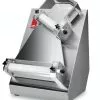 GMG - Teigausrollmaschinen Ø 30cm Für Runde Pizzen - Teigstärke 1-4mm - Teiggewicht Variabel 100-210gr Gehäuse Edelstahl