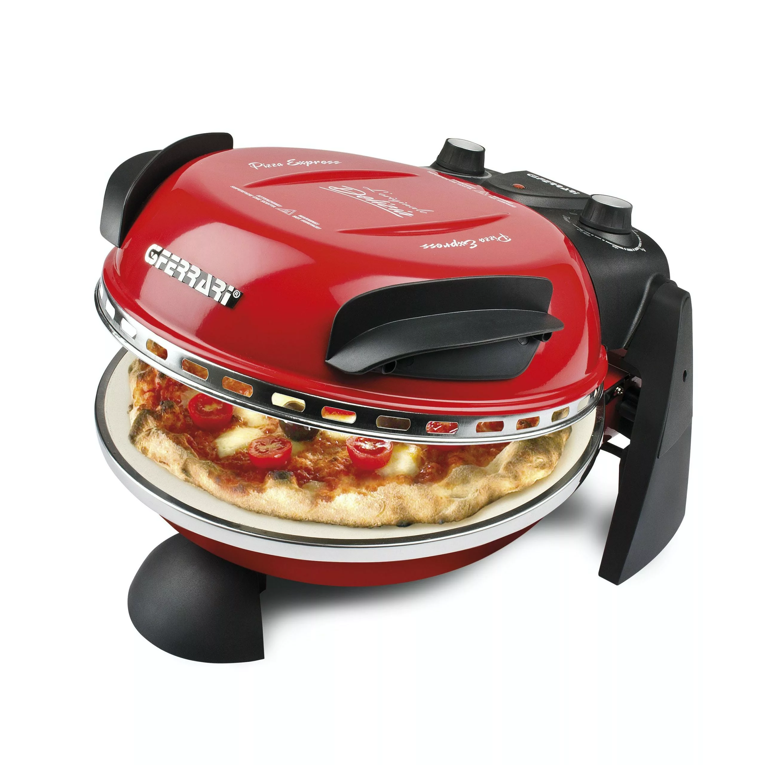 Null G3 Ferrari Delizia Pizzamacher/Ofen 1 Pizza/Pizzen 1200 W Schwarz, Gelb 3 Null G3 Ferrari Delizia Pizzamacher/Ofen 1 Pizza/Pizzen 1200 W Schwarz, Gelb – Bild 3