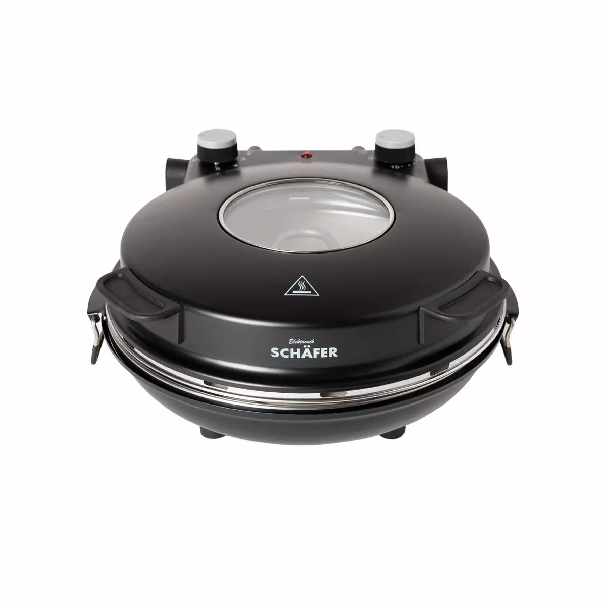 Null Schäfer Pizzamaker 32cm Mit Zubehör Express Pizzaofen 1200W Keramiksteinplatte 360-400ºC (rot) 2 Null Schäfer Pizzamaker 32cm Mit Zubehör Express Pizzaofen 1200W Keramiksteinplatte 360-400ºC (rot) – Bild 2