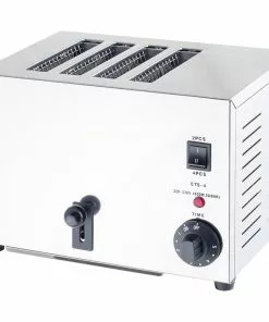 Stalgast Toaster, Für Vier Toasts, Abmessung 300 X 225 X 215 Mm (BxTxH)