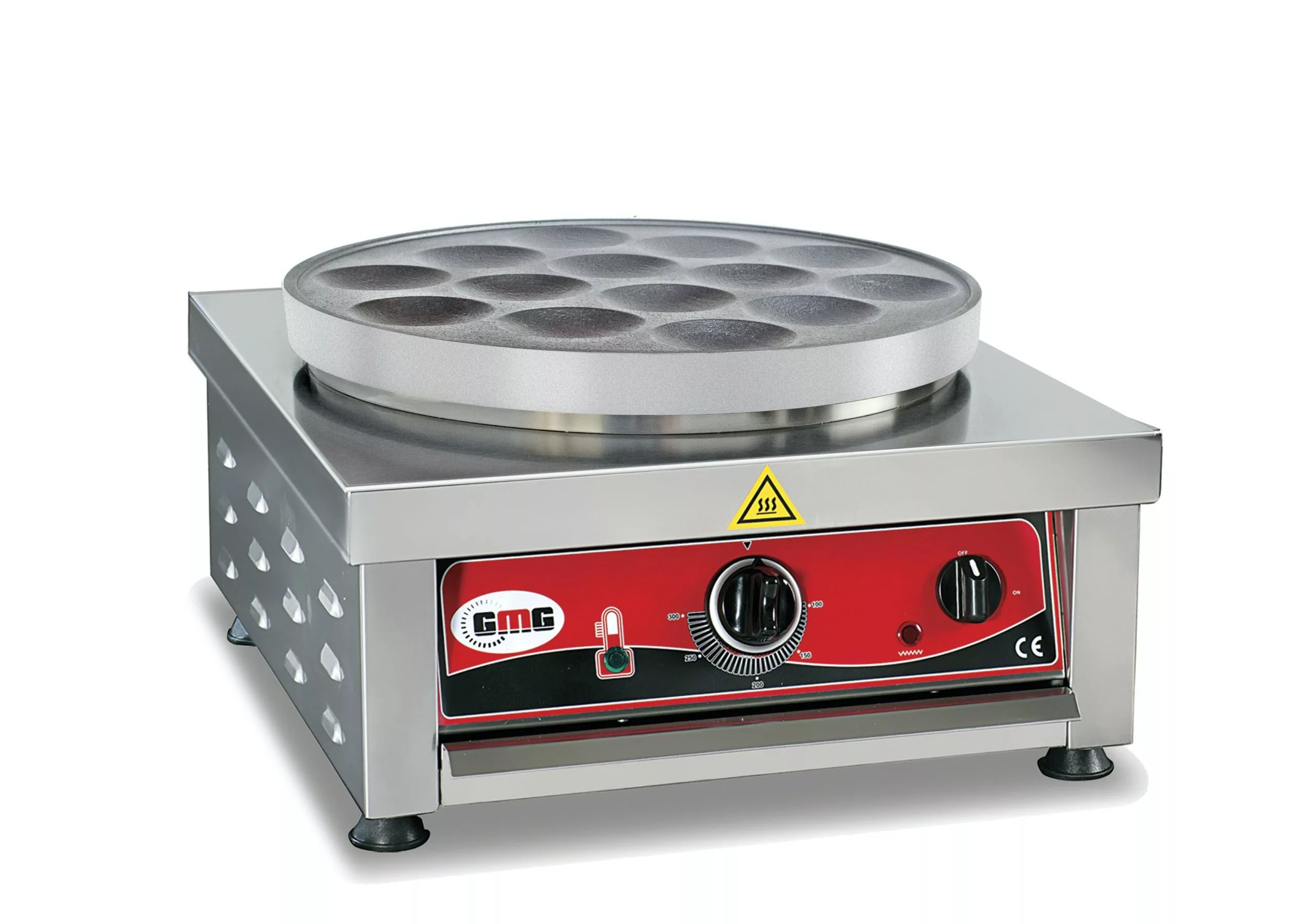 GMG - Kontaktgrill - ▲ & ▼ Glatt - Mit Grillplatten Aus Gusseisen, Fettauffangschale Und Temperaturregelung 50° - 300° C 6 GMG - Kontaktgrill - ▲ & ▼ Glatt - Mit Grillplatten Aus Gusseisen, Fettauffangschale Und Temperaturregelung 50° - 300° C – Bild 6