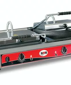GMG - Grillplatte Glatt - Mit 2 Getrennt Regelbaren Heizzonen - Bratfläche Aus Gusseisen - Fettauffangschale - Gehäuse Edelstahl -Angebote Bartscher Store 76361d88 75f5 41a8 bd94 c962cccbd207