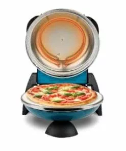Null G3 Ferrari Delizia Pizzamacher/Ofen 1 Pizza/Pizzen 1200 W Schwarz, Blau