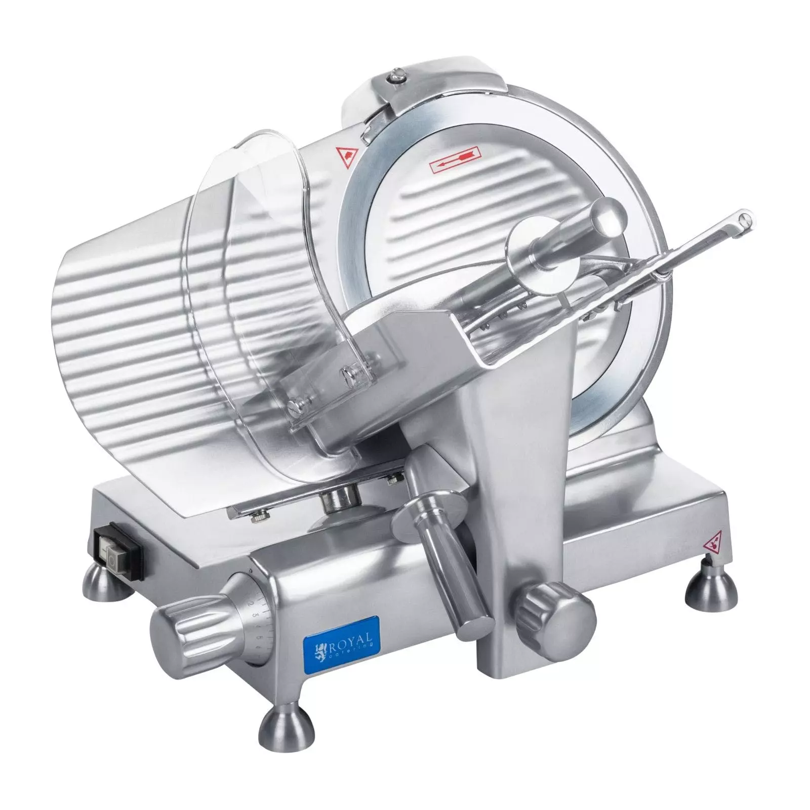 Royal-catering Royal Catering Aufschnittmaschine - 220 Mm - Bis 12 Mm 3 Royal-catering Royal Catering Aufschnittmaschine - 220 Mm - Bis 12 Mm – Bild 3