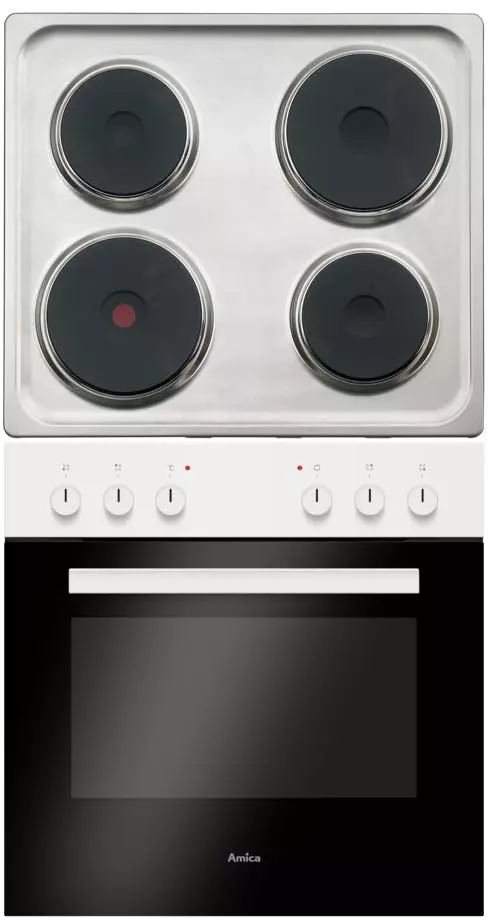 Amica EHE 932 000 W Kochgeräte-Set Versiegelte Platte Elektrischer Ofen 1 Amica EHE 932 000 W Kochgeräte-Set Versiegelte Platte Elektrischer Ofen