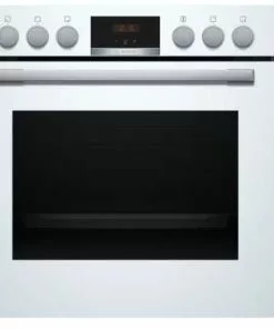 Bosch HND411LW62 Kochgeräte-Set Zonen-Induktionskochfeld Elektrischer Ofen