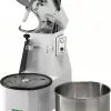 Cookmax Teigkneter Für 12 Kg / 16 L, Mit Anhebbarem Kopf + Herausnehmbarer Wanne
