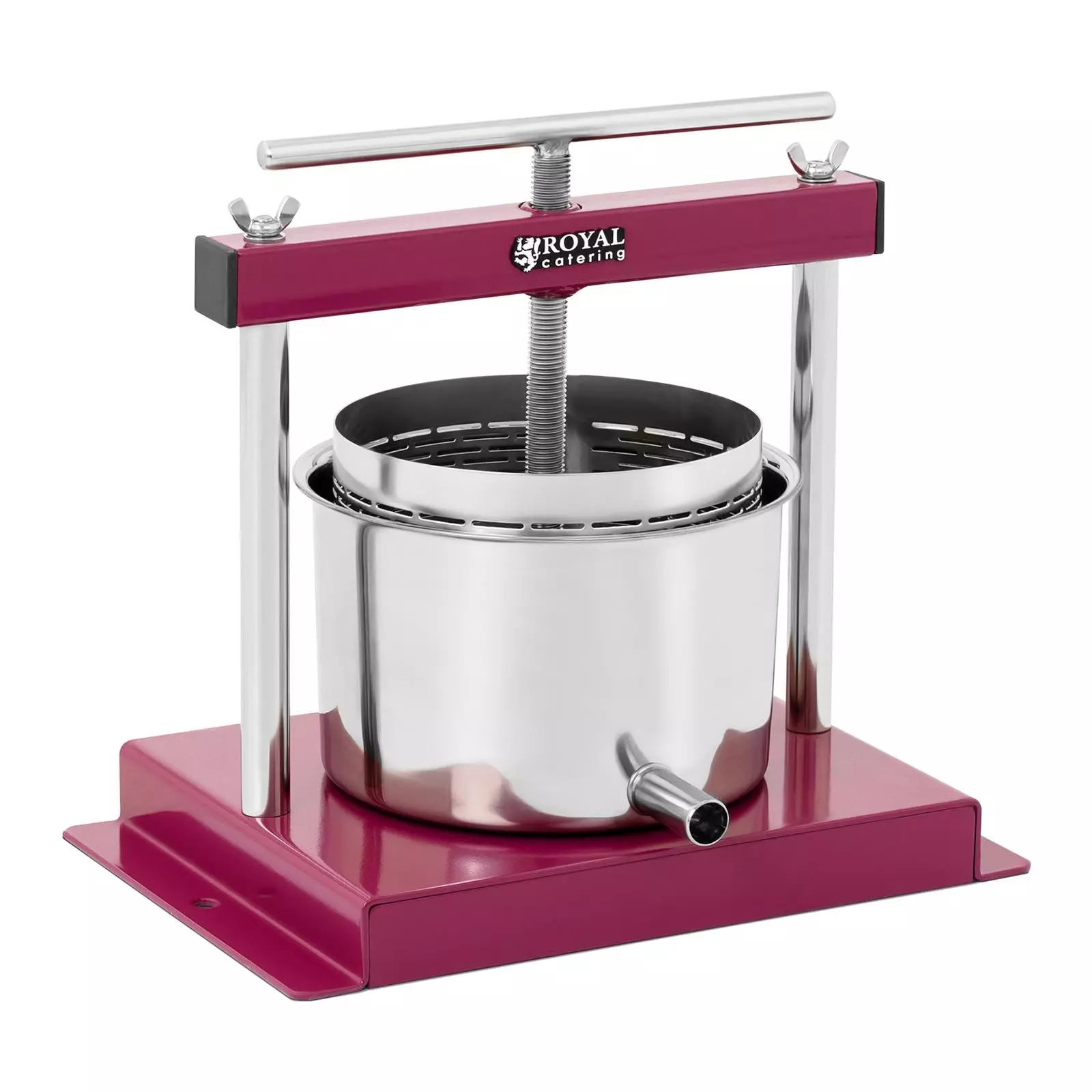 Royal-catering Royal Catering Obstpresse - Edelstahl - 14 L 2 Royal-catering Royal Catering Obstpresse - Edelstahl - 14 L – Bild 2