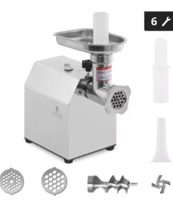 Royal-catering Royal Catering Edelstahl Fleischwolf - Rücklauf - 70 Kg/h RCFW 70-600ECO