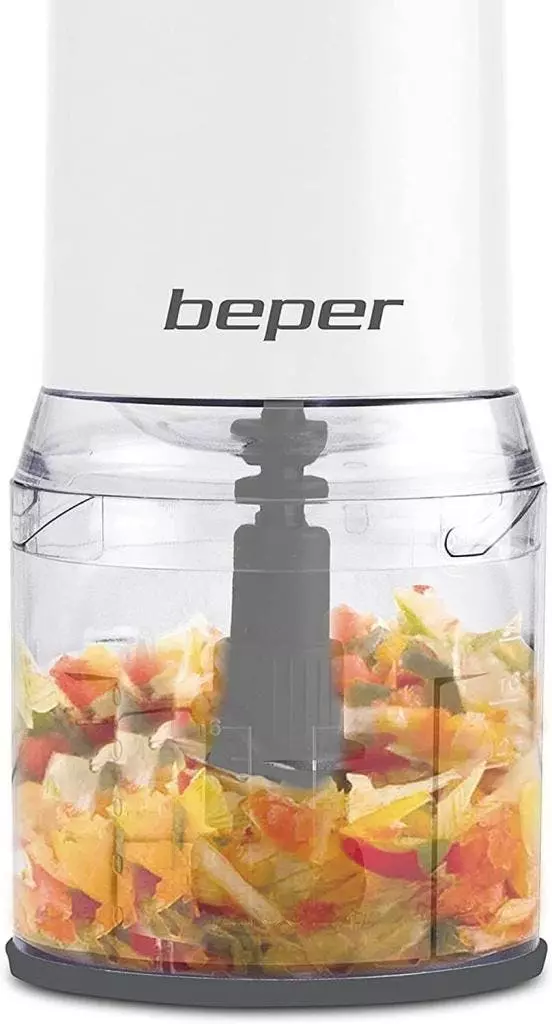 Null Beper BP.552 Universal-Zerkleinerer Mit Doppelter Klinge Für Gleichmäßiges Mahlen Und Zerkleinern 7 Null Beper BP.552 Universal-Zerkleinerer Mit Doppelter Klinge Für Gleichmäßiges Mahlen Und Zerkleinern – Bild 7