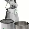 Cookmax Teigkneter Für 25 Kg / 32 L, Mit Anhebbarem Kopf + Herausnehmbarer Wanne
