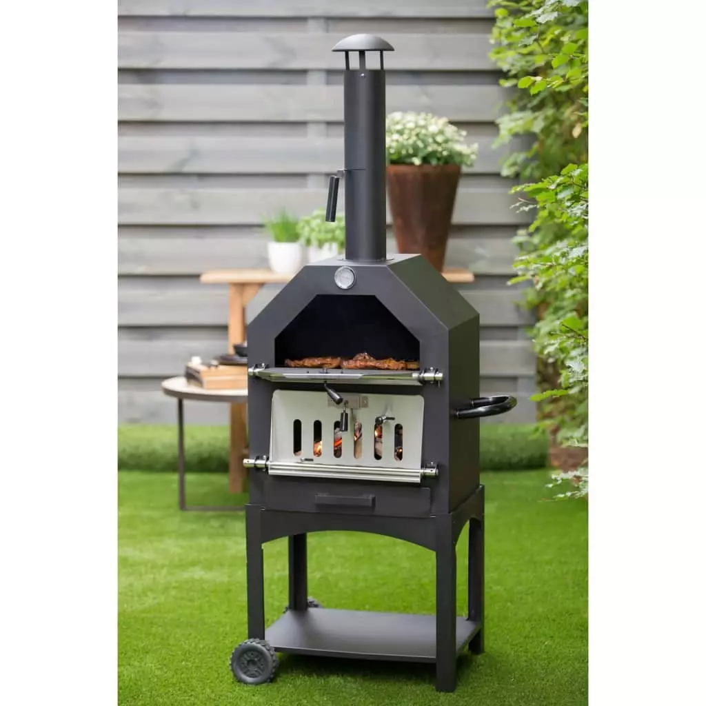 Null BBGRILL Outdoor Pizza-Backofen Lorenzo Schwarz LOR17 7 Null BBGRILL Outdoor Pizza-Backofen Lorenzo Schwarz LOR17 – Bild 7