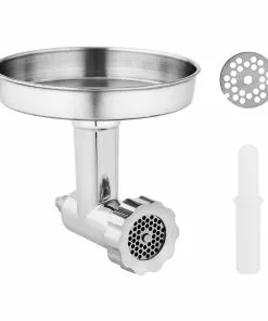 Royal-catering Royal Catering Fleischwolfaufsatz - Für Planetenrührwerke RCPM-7,1D & RCPM-7,1C - Royal Catering - 8-teilig