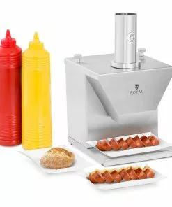 Royal-catering Royal Catering Currywurstschneider Elektrisch RCSC-35E