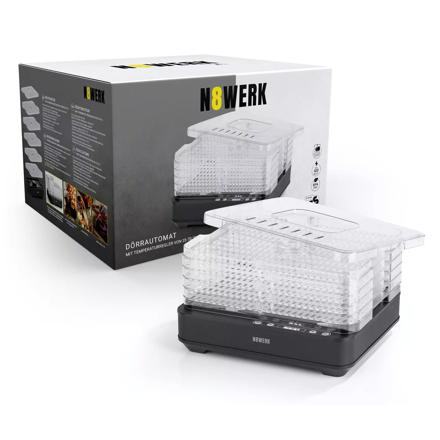 Null N8WERK Dörrautomat - Temperaturregler Von 35-70 °C 6 Null N8WERK Dörrautomat - Temperaturregler Von 35-70 °C – Bild 6
